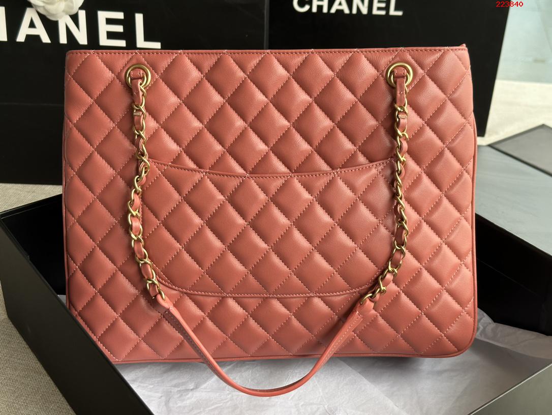 CHANEL   型号 57030    秋冬款购物袋 羊皮系列 