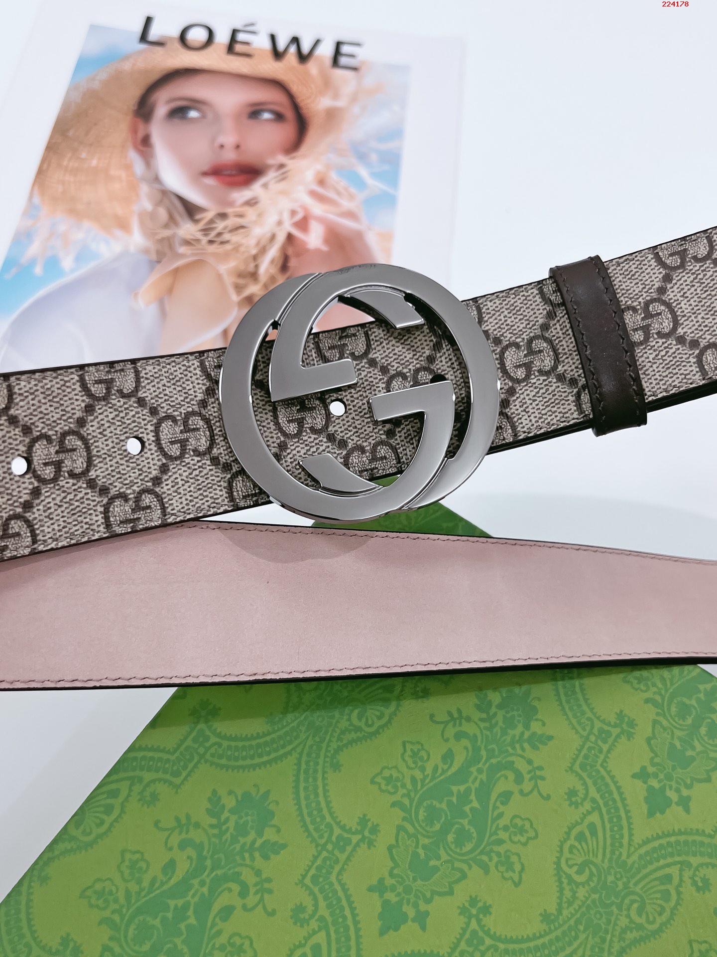 Gucci 古驰 全套包装 专柜经典款 宽度38mm 