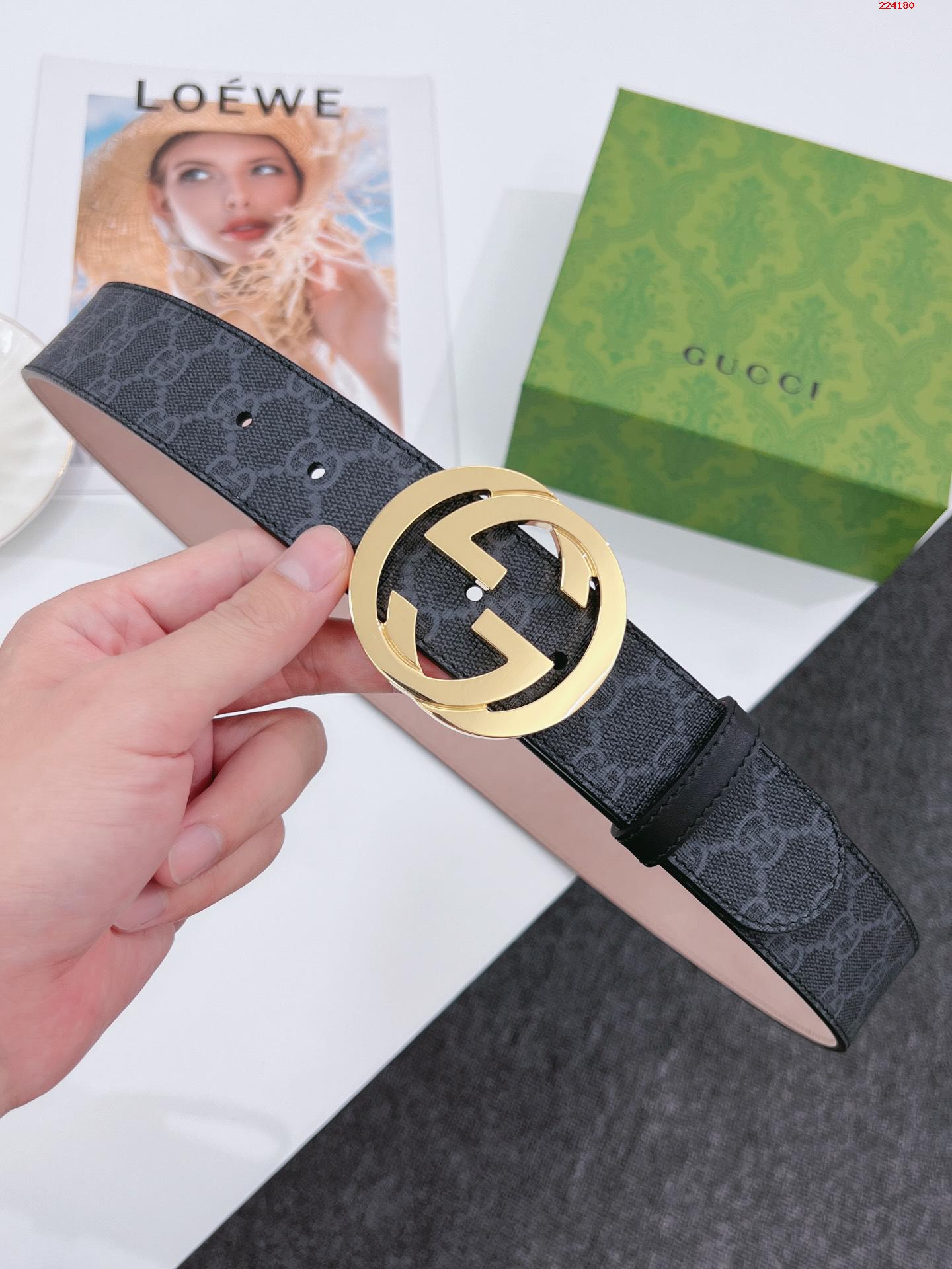 Gucci 古驰 全套包装 专柜经典款 宽度38mm 