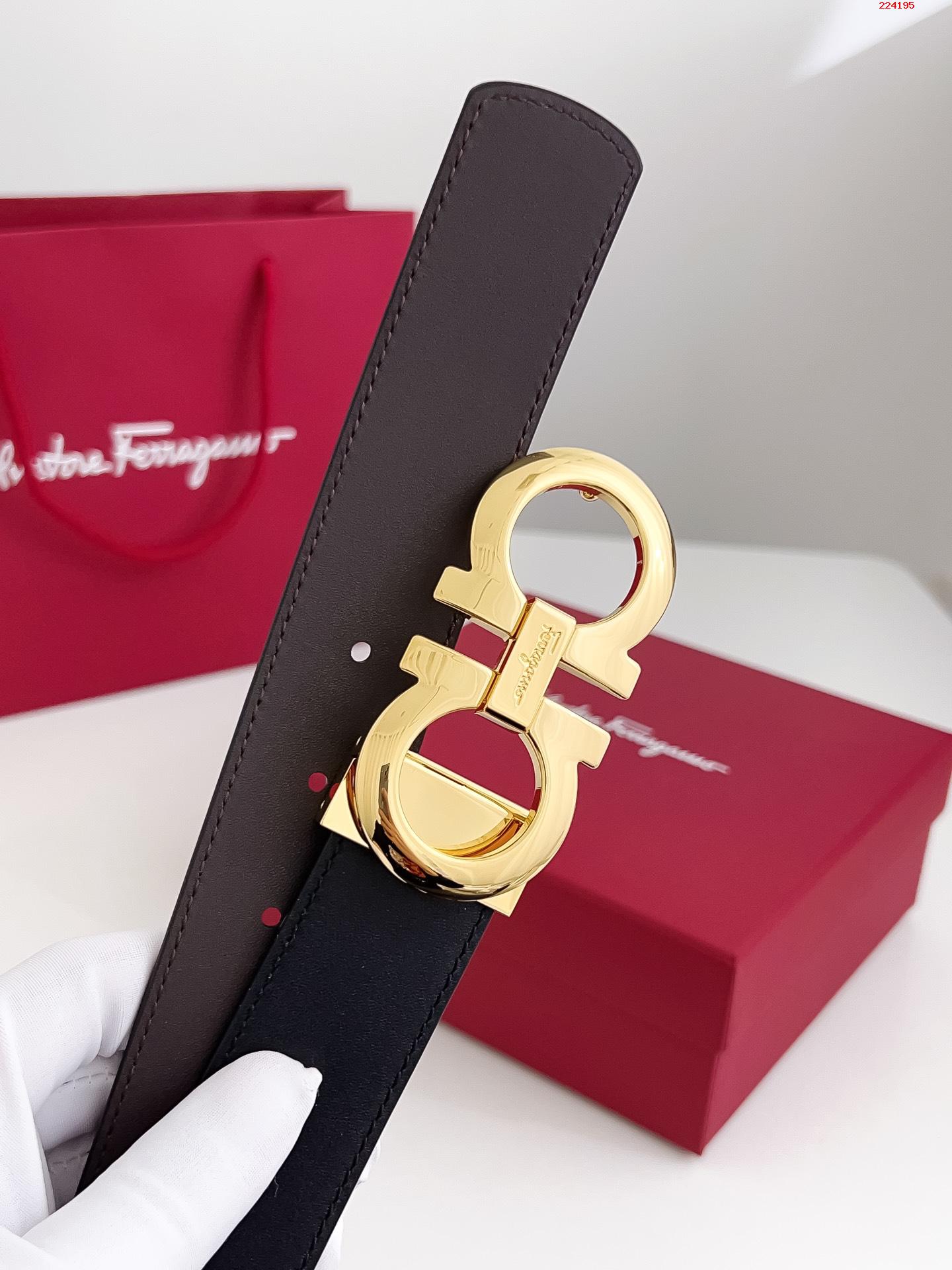  Ferragamo.菲拉格慕 全套包装  宽度3.5cm 