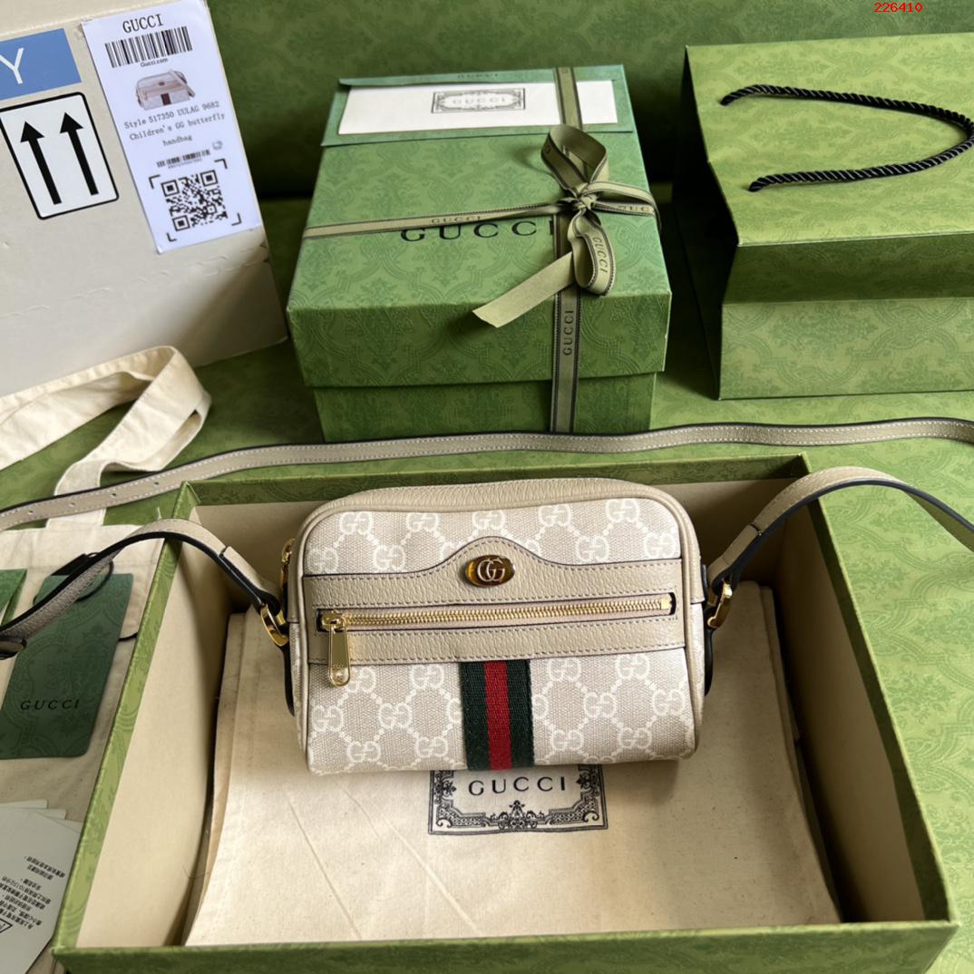     配全套原厂绿色包装   Gucci meo vintage斜挎包 迷你包款号 517350