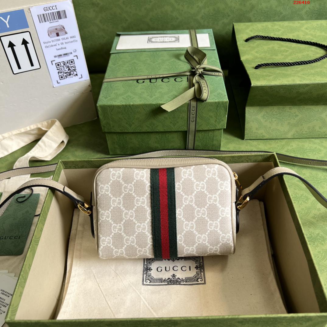     配全套原厂绿色包装   Gucci meo vintage斜挎包 迷你包款号 517350