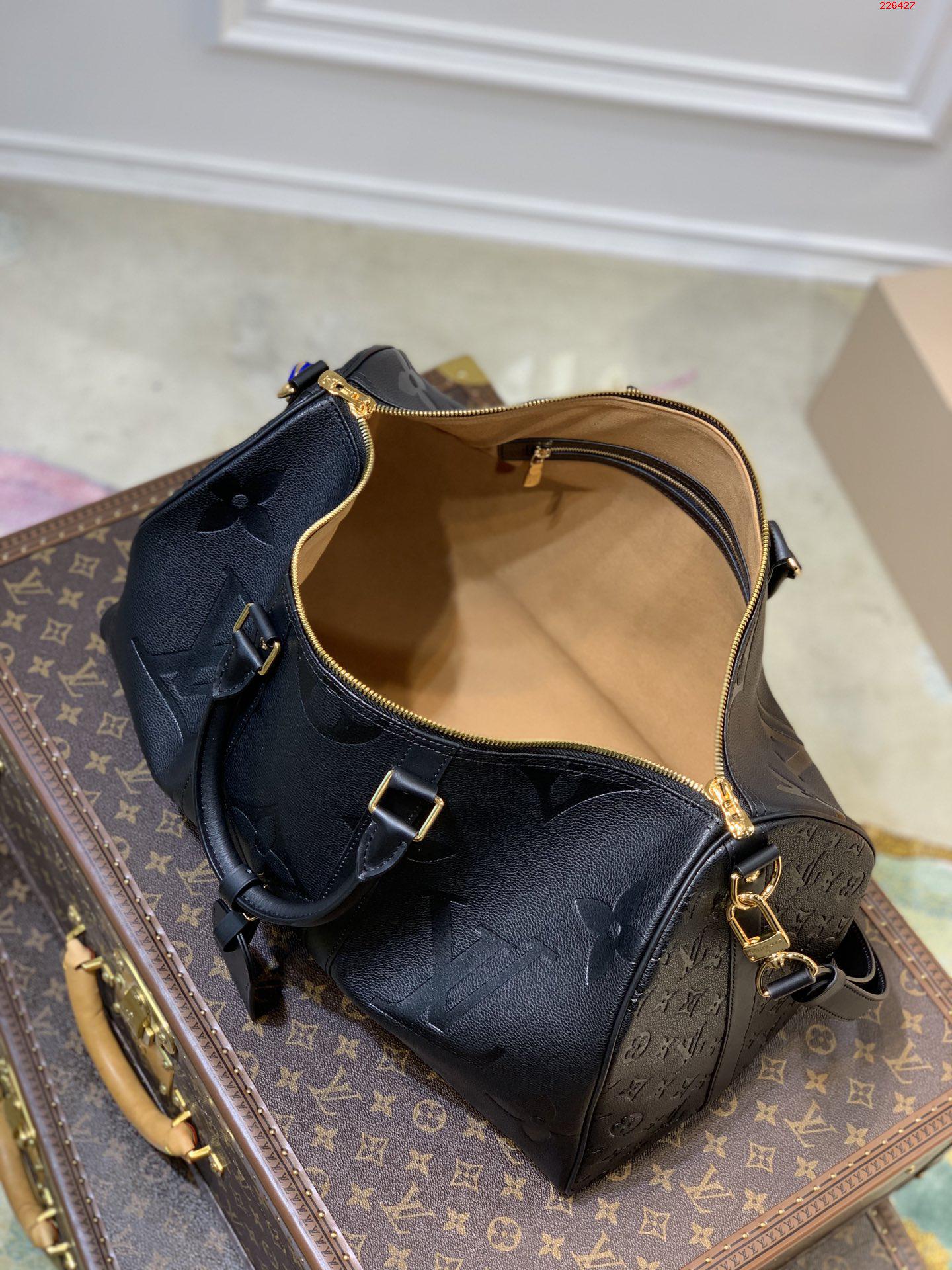  顶级M45532黑色 本款 Keepall BANDOULIÈRE 45 旅行袋